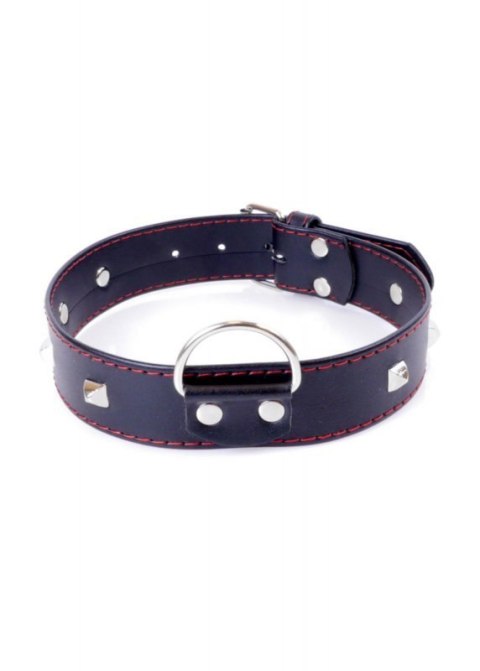 Fetish B - Series Collar with studs 3 cm Red Line Fetish B - Series Collar with studs 3 cm Red Line