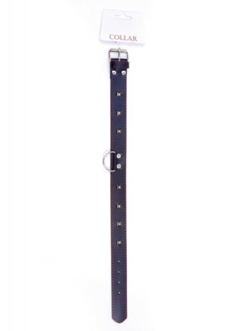 Fetish B - Series Collar with studs 3 cm Red Line Fetish B - Series Collar with studs 3 cm Red Line