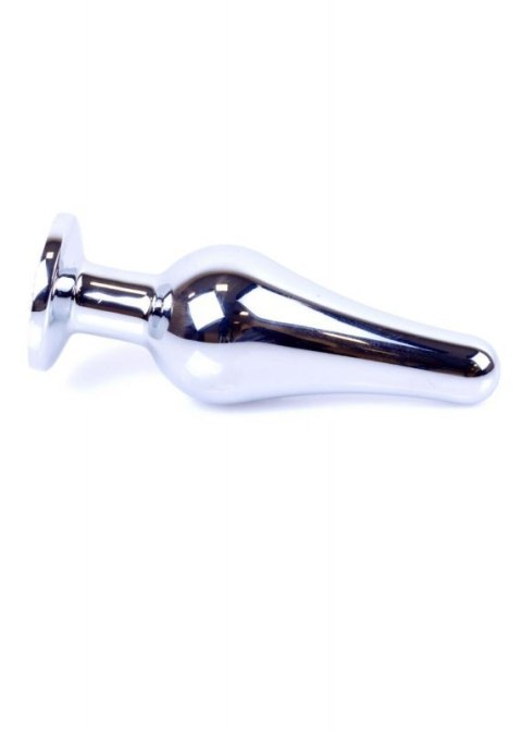 Plug-Jewellery Silver BUTT PLUG- Black Plug-Jewellery Silver BUTT PLUG- Black