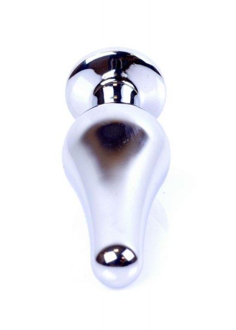 Plug-Jewellery Silver BUTT PLUG- Black Plug-Jewellery Silver BUTT PLUG- Black