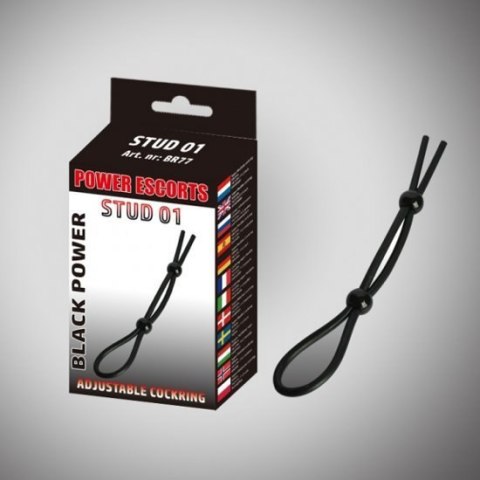 Stud 01 black adjustable stud cockring Stud 01 black adjustable stud cockring