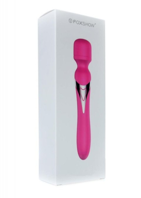 Stymulator - B - Series - Silicone Dual Massager Pulsator USB 7+7 Function (Pink) Stymulator - B - Series - Silicone Dual Massager Pulsator USB 7+7 Function (Pink)