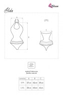 Body Hida LC 8090 Gray Szary Collection LivCo Corsetti Fashion rozmiar - S/M SZARY
