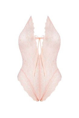 Body Lannuit Peach Emporio Pink Różowy Collection LivCo Corsetti Fashion rozmiar - L/XL PEACH