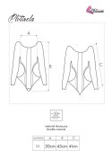 Body Plotinela LC 17322 rozmiar - S/L CZARNY