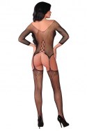Bodystocking Dalitso LC 17287 Black Czarny LivCo Corsetti Fashion rozmiar - S/L CZARNY