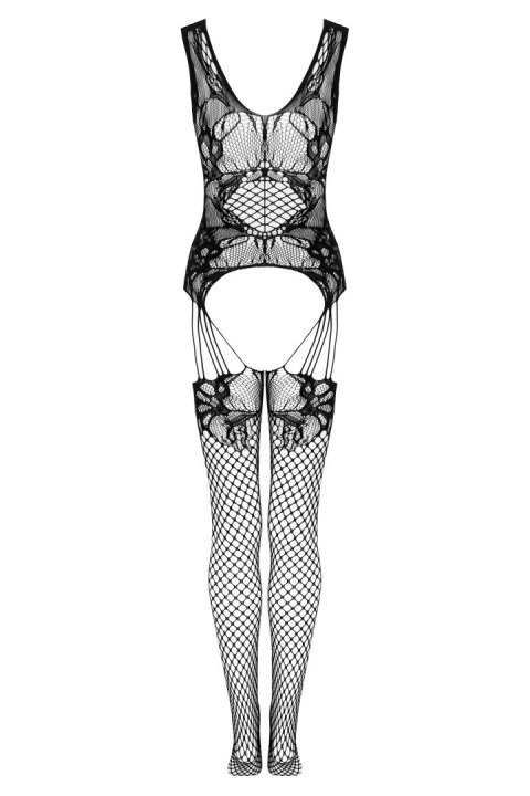 Bodystoking Julove Black Czarny LivCo Corsetti Fashion rozmiar - S/L BLACK Bodystoking Julove Black Czarny LivCo Corsetti Fashion rozmiar - S/L BLACK