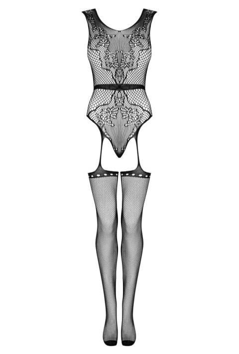 Bodystoking Nustola Black Czarny LivCo Corsetti Fashion rozmiar - S/L BLACK Bodystoking Nustola Black Czarny LivCo Corsetti Fashion rozmiar - S/L BLACK