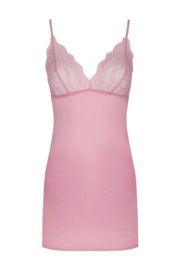 Cyklamen Pink/Różowa damska koszulka nocna satynowa LivCo Corsetti Fashion rozmiar - L/XL PINK