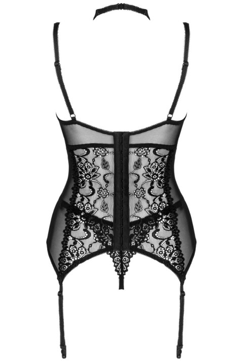 Gorset Giellandra Black Czarny For The Senses Collection LivCo Corsetti Fashion rozmiar - L/XL BLACK Gorset Giellandra Black Czarny For The Senses Collection LivCo Corsetti Fashion rozmiar - L/XL BLACK