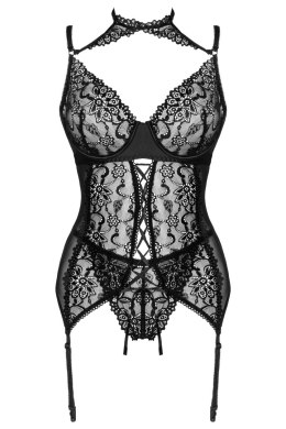 Gorset Giellandra Black Czarny For The Senses Collection LivCo Corsetti Fashion rozmiar - S/M BLACK