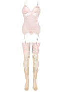Gorset Persinne Peach Brzoskwiniowy Emporio Collection LivCo Corsetti Fashion rozmiar - L/XL PEACH