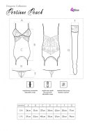 Gorset Persinne Peach Brzoskwiniowy Emporio Collection LivCo Corsetti Fashion rozmiar - L/XL PEACH